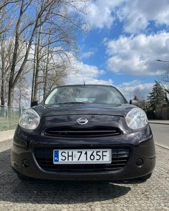 nissan micra bytom Nissan Micra cena 16300 przebieg: 95000, rok produkcji 2010 z Bytom